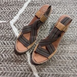 Toni Pons Origins Espadrille Wedge Sz 42/ US 11